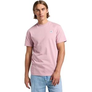 Lee Ww Tee T-shirt voor heren, Soft Mauve, L