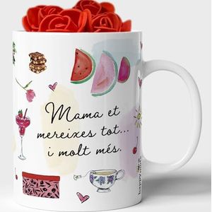 HappyMots - Mok voor Moederdag - Mama Du verdienen alles und nog veel meer - moedergeschenk