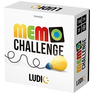Ludic - Memo Challenge - gezelschapsspel voor het hele gezin, meerkleurig