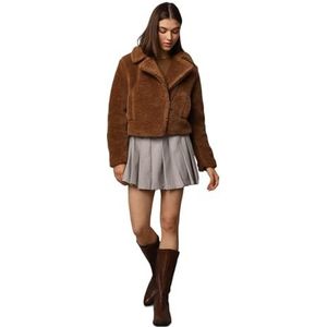 ONLY - ONLVERONA - Teddy Jacket - Bruin - Damesjas