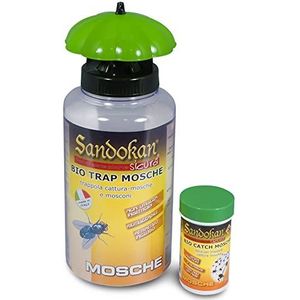 Sandokan SAN7646 Organische TRAP Trap Set 1 Fles van 1 Haak aantrekkelijk om wespen en vliegen te vangen/Horzel