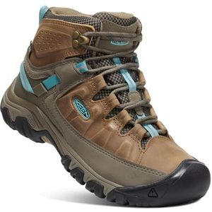 KEEN Targhee 3 Mid waterdichte wandelschoenen voor dames, Geroosterd Kokos Porselein, 35.5 EU