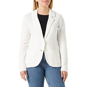 Sisley Womens Jacket 12C1M6385 Cardigan Sweater, White 074, L, Wit 074, L