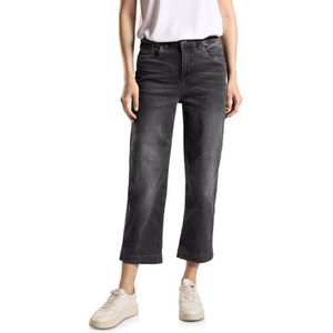 STREET ONE Jeans Straight Leg, Authentic Grey Wash, 34W x 26L