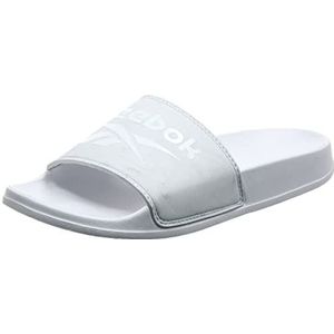 Reebok Fulgere, slider voor dames, White Skull Grey, 37.5 EU