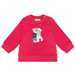 Steiff Year of The Teddybear Sweatshirt voor babymeisjes, framboos, 56 cm