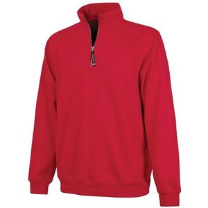 Charles River Apparel Unisex-Adult's Crosswind Quarter Zip Sweatshirt (Regular & Big-Tall Sizes), Red, S