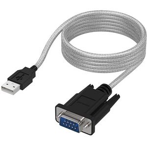 Sabrent 6-FT USB naar RS-232 DB9 Seriële 9 pins Adapter (Prolific PL2303) (SBT-USC6K)