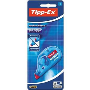 Tipp-Ex Pocket Mouse, correctieroller, met beschermkap Single 1 Stuk wit