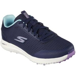 Skechers Womens Shoe-GO Golf MAX 2 Fairway 3 Sneaker, Navy Mesh/Multi Trim, 3 UK, Marineblauw Mesh Multi Trim, 36 EU