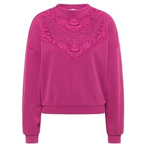 ECY Sweatshirt voor dames, roze, S