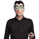 Boland - LED Masker, masker met licht, horror masker voor carnaval, accessoire voor carnavalskostuums, Halloween masker