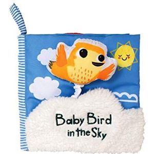 Manhattan Toy 216130 What's Outside Sky-Themed Soft Baby Activity Book met Squeaker met piepschuim