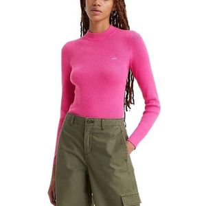 Levi's Crew Rib Sweater Sweatshirt Vrouwen, Rose Violet, L