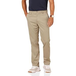 Amazon Essentials Heren Straight Fit Stretch Golfbroek, kaki bruin, 29W/32L