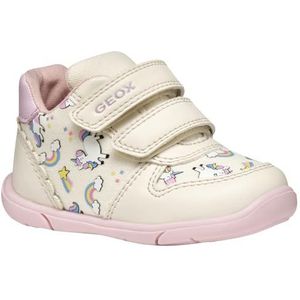 Geox Meisje B Zapito Girl A Sneakers, Ivoor roze, 25 EU