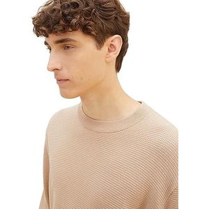 TOM TAILOR Denim Herentrui, 11704 - Silver Ecru, L