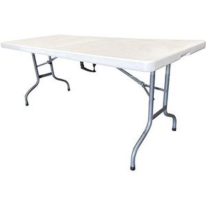 HOMELUX Klaptafel, draagbare campingtafel, 180 x 75 x 74 cm, inklapbaar bureau, eettafel, bijzettafel voor keuken, draagbare klaptafels