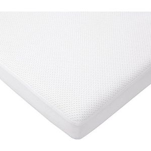 Easy Dort Matrasbeschermer, matrasbeschermer, babywieg, waterdicht en ademend, wit, Oeko-Tex gecertificeerd, gemaakt in Europa (3D-mesh, 1 matrasbeschermer, 40 x 80 cm)