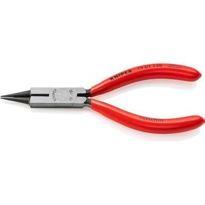 Knipex Rondbuigtang met zijsnider (sieraad-buigtang) zwart geatramenteerd, met kunststof bekleed 130 mm 19 01 130