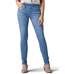 Lee Vrouwen Sculpting Slim Fit Skinny Leg Pull on Jean, Ridderspoor, 14 Short