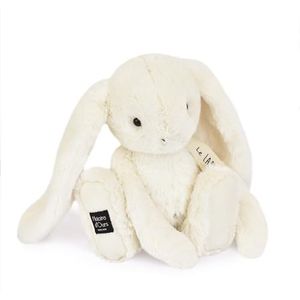 HISTOIRE D'OURS - Pluche dier wit konijn – collectie LE LAPIN – 32 cm – zeer zacht om te knuffelen – lange oren om te aaien – cadeau-idee voor verjaardag kinderen en knuffeldier voor baby's – HO3242