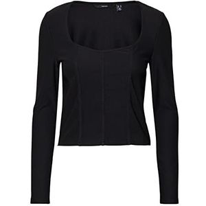 VERO MODA - VMASTA LS - Corset Top - Zwart