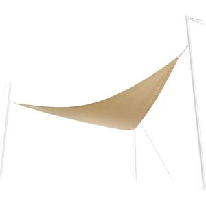 AMANKA 4x4x4 waterdicht schaduwdoek met bevestigingsset - Grey