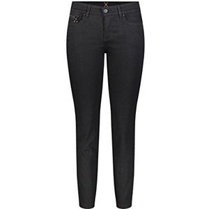 MAC Jeans Dames Dream Slim Velvet Galloon Skinny Jeans, zwart (Black-black D999), 42W x 29L