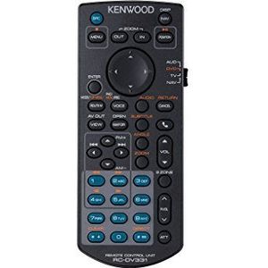 Kenwood KNA-RCDV 331 IR-afstandsbediening zwart