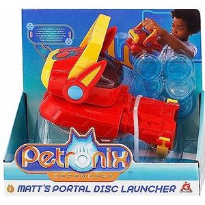 Petronix - Matt's Portal Disc Launcher mat speelgoed, meerkleurig, eenheidsmaat (Famosa PET06000)