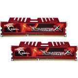 G.Skill - F3-12800CL10D-16GBXL - 16 GB RipJawsX - RAM-geheugen (kit van 2 x 8 GB, DDR3-1600 MHz, PC3 12800, CL 10), rood