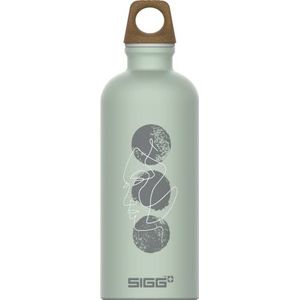 SIGG Traveller MyPlanet ™ Repeat Drinkfles, 0,6 liter, klimaatneutrale en lekvrije drinkfles, vederlichte drinkfles van aluminium, made in Switzerland
