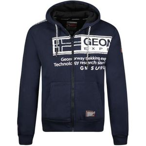 Geographical Norway Heren Fernando Men Hoodie, marineblauw, S