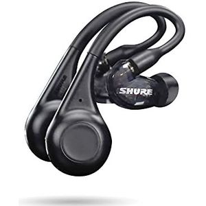 Shure AONIC 215 TW2 True Wireless Sound isoleren van oordopjes met Bluetooth 5-technologie, premium audio met diepe bas, over-the-ear, 32 uur batterijduur (Gen 2)-Black
