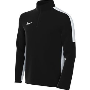 Nike Uniseks-Kind Top Met Lange Mouwen Y Nk Df Acd23 Dril Top, Zwart/Wit/Wit, DR1356-010, XS