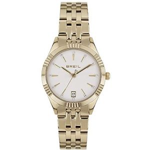 Breil - Stand-out horloge van staal voor dames, Goud, taille unique, Armband