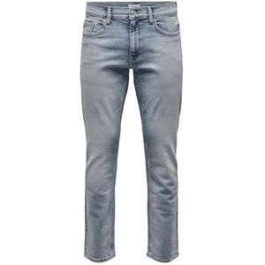 ONLY & SONS Jeansbroek voor heren, blauw (light blue denim), 29W / 32L