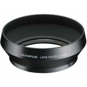 Olympus Zonnekap LH-48B van metaal voor M.Zuiko 17 mm lens, zwart