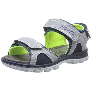 Primigi Rafting, sportsandalen voor kinderen en jongeren, zilver marineblauw, 25 EU