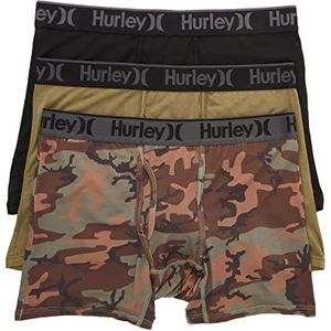Hurley Boxershorts voor heren, 3 stuks