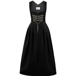Stockerpoint Amber Dirndl voor dames, zwart (zwart zwart)., 54