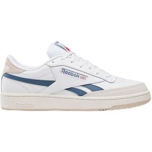 Reebok Uniseks Club C Revenge sneakers, FTWWHITE/TWILIGHTBLUE/MUTEDCLAY, 34 EU, Ftwwhite Twilightblue Mutedclay, 34 EU
