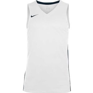 NIKE NT0199-101 Team Basketbal Stock Jersey 20 Tanktop Heren Wit Maat L, Wit, L