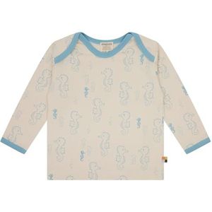 loud + proud Shirt met print, van biologisch katoen, GOTS-gecertificeerd, Air., 74-80