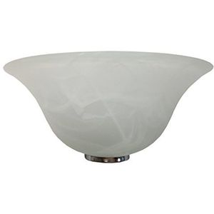 ONLI Duna Applique/wandlamp van glas, gemarmerd, wit