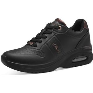 s.Oliver Low 5-23659-42 Sneakers voor dames, zwart, 40 EU