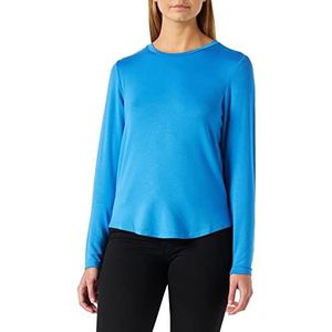 s.Oliver Damesshirt van viscosestretch, blauw, 42