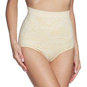 belly cloud Dames korsetslip allover Paisley, Ivoor (Champagne 194), 46