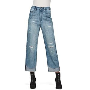 G-STAR RAW Dames Jeans Tedie Ultra High Stre Tu Rp Ankle Wmn, Faded Stream Restored B191-b491, 30W x 34L